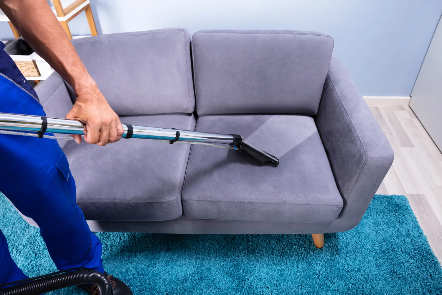Couch deep cleaning